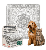 PUPIBOO vue avant du tapis montrant surface matelassée et protection