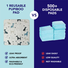 PUPIBOO gros plan matelassage doux pour confort et absorption