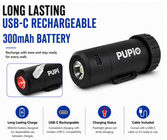 PUPIO kit complet avec 15 sacs câble USB‑C et sangles pratiques