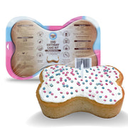 Puppy Cake emballage avant montrant kit complet et bénéfice préparation facile