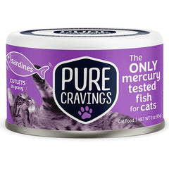 Pure Cravings vue avant de la boîte montrant le design et la taille