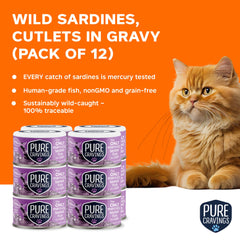 Pure Cravings portion servie dans une assiette, appétence accrue
