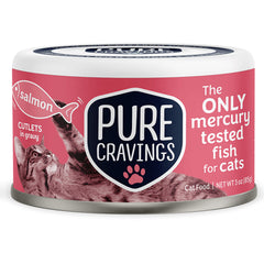 Pure Cravings face de la boîte montrant l'étiquette et l'attrait du produit