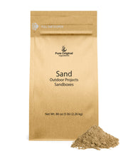 PURE ORIGINAL INGREDIENTS sac vu de face montrant le conditionnement et usage pratique