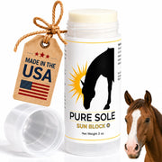 Pure Sole stick emballage avant montrant protection facile