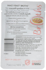 Purina Fancy Feast Broths sachet ouvert prêt à verser pour un service facile
