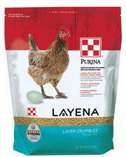 Sac Purina Layena 10 lb en vue frontale montrant l’étiquette et bénéfice nutritionnel