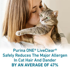 Purina ONE gros plan sur croquettes, texture claire et appétence visible
