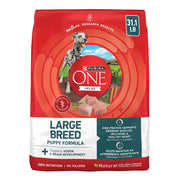 Purina ONE sachet avant montrant le produit et ses bénéfices nutritionnels