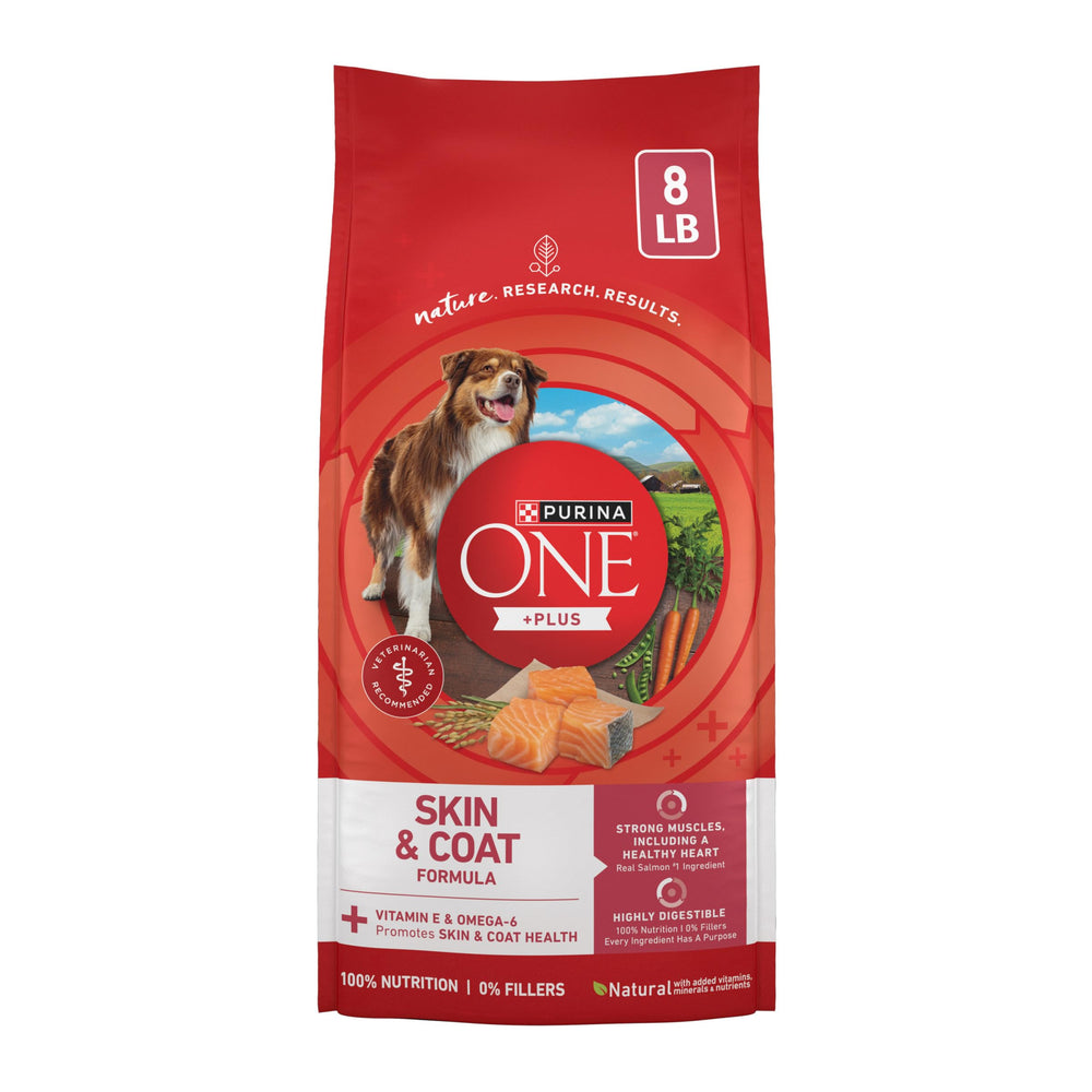 Purina ONE sachet face avant montrant l'emballage et bénéfice nutritionnel