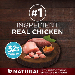 Purina ONE texture mixte croquettes et morceaux illustrant mastication et variété