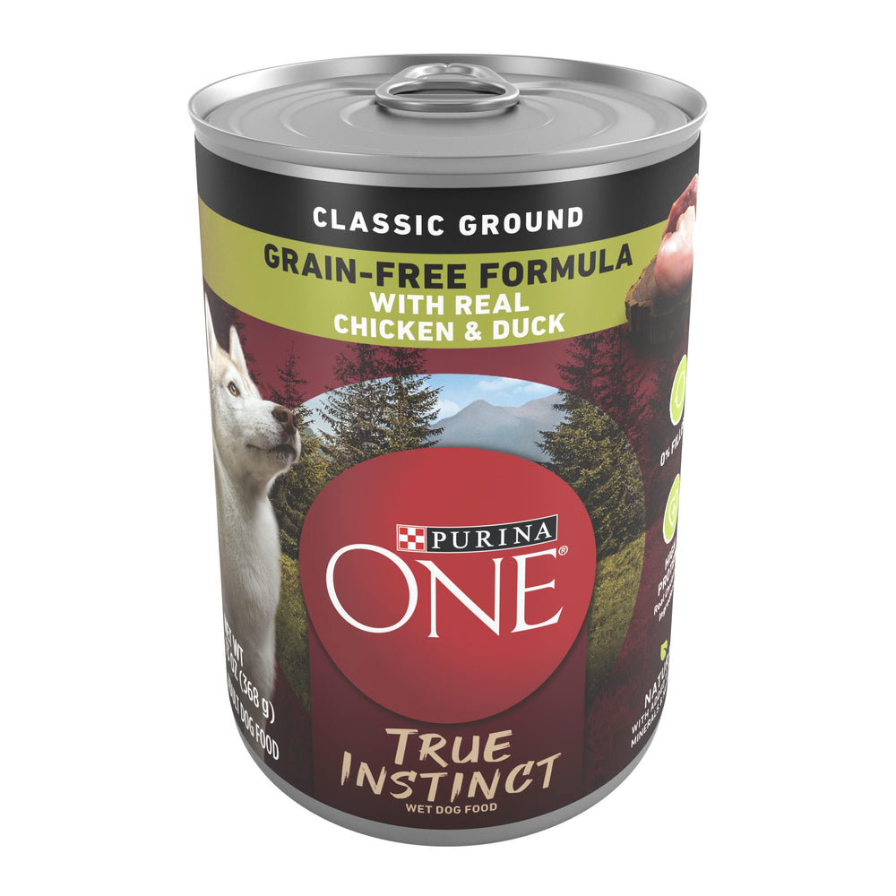 Purina ONE vue avant de la boîte montrant l’emballage complet et attractif