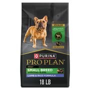 Purina Pro Plan sachet face montrant l'étiquette, visibilité claire de la formule