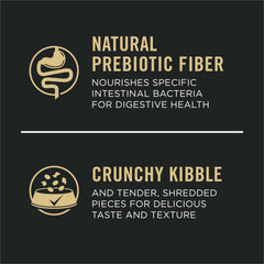 Purina Pro Plan croquettes seules montrant taille idéale pour mâcher