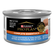 Purina Pro Plan face de la boîte montrant nom et variété pour choix éclairé