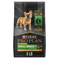 Purina Pro Plan devant du sac montrant formule senior 7+ et bénéfice nutritionnel