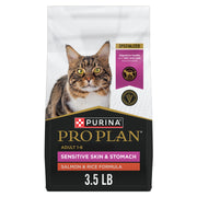 Purina Pro Plan sac 7,26 kg devant montrant l’étiquette et bénéfice digestion