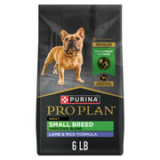 Purina Pro Plan emballage avant montrant la recette Lamb & Rice, attrayante pour choix nutritionnel