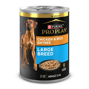 Purina Pro Plan emballage face montrant la recette et bénéfices nutritionnels