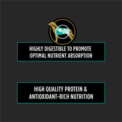 Purina Pro Plan gros plan des croquettes montrant la texture digestible bénéfique