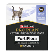 Purina Pro Plan FortiFlora face du paquet montrant design et usage pratique