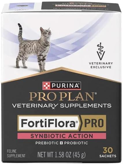PRO PLAN VETERINARY SUPPLEMENTS sachet Fortiflora PRO vue avant pour dosage pratique
