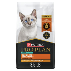Purina Pro Plan face du sachet poulet et riz montrant le format 1,59 kg et bénéfice nutritionnel