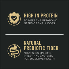 Purina Pro Plan gros plan croquette montrant texture facile à mâcher