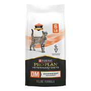 Purina Pro Plan OM emballage avant montrant la formule vétérinaire pour perte de poids