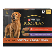 Purina Pro Plan pack variété face montrant plusieurs boîtes, facilite la rotation des saveurs