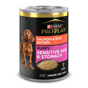 Purina Pro Plan devanture du pack de 12 boîtes montrant emballage et texte lisible