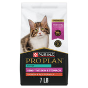 Purina Pro Plan paquet 7 lb face visible, information claire et choix digeste