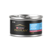 Purina Pro Plan face de la boîte montrant la recette au saumon et avantages