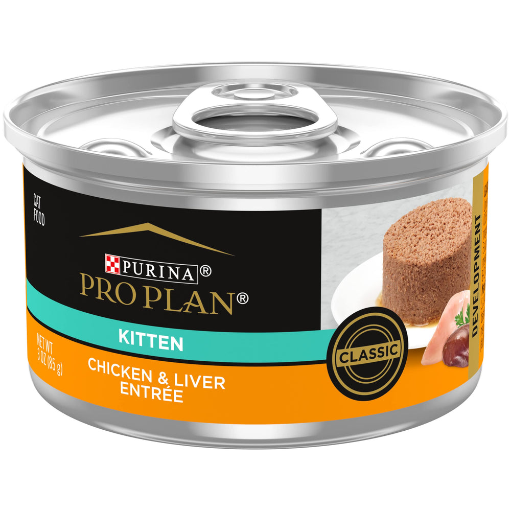 Purina Pro Plan face avant du paquet montrant le format lot de 24 et bénéfice nutritionnel