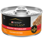 Purina Pro Plan vue de la boîte poulet en sauce bénéfice appétence