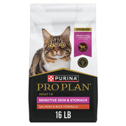 Purina Pro Plan sac 16 lb face montrant l’étiquette et bénéfice nutritionnel