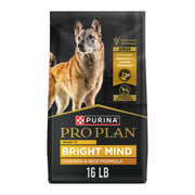 Purina Pro Plan sachet face montrant le format 16 lb et avantages