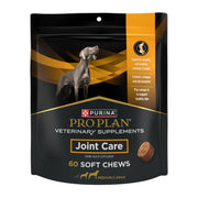 Purina Pro Plan emballage avant montrant complément mobilité pour grands chiens, facilité d'administration