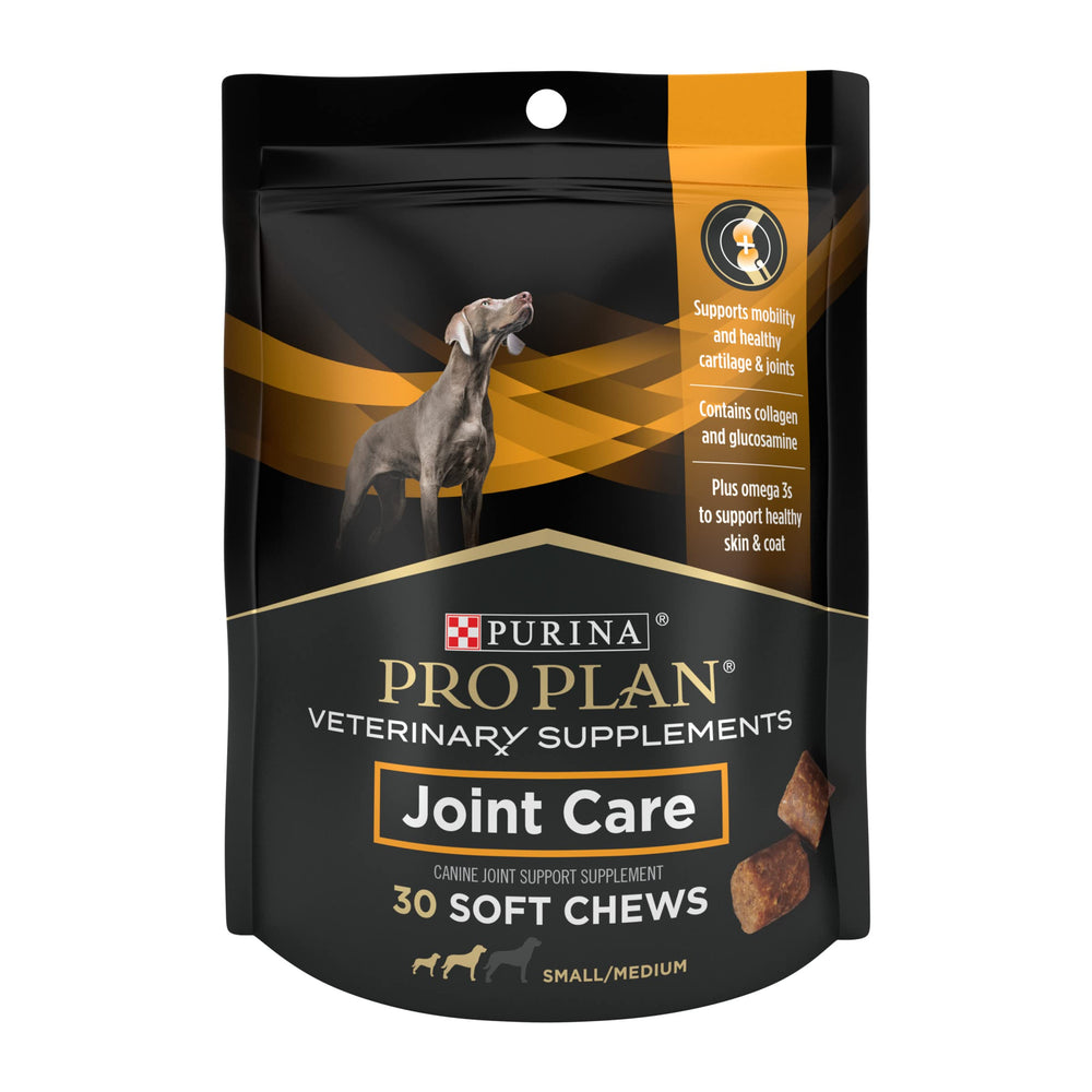 Purina Pro Plan Veterinary Diets emballage avant montrant le produit et bénéfice mobilité