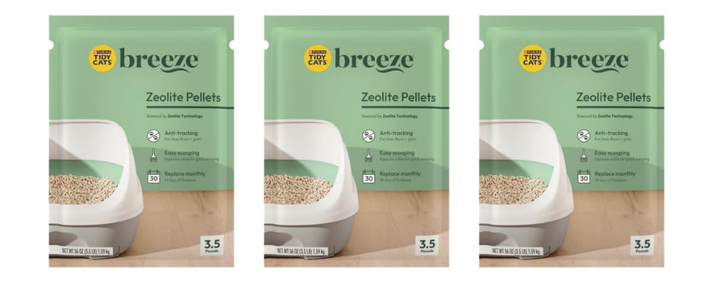 Purina Tidy Cats emballage avant montrant lot et bénéfice long durée
