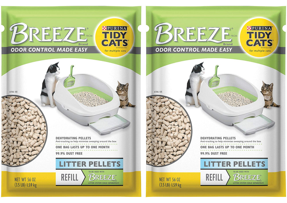 Purina Tidy Cats montre le paquet recharge 3,5 lb et propreté facilitée