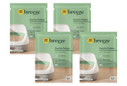 Purina Tidy Cats emballage face montrant pack de 4, utile pour le stockage