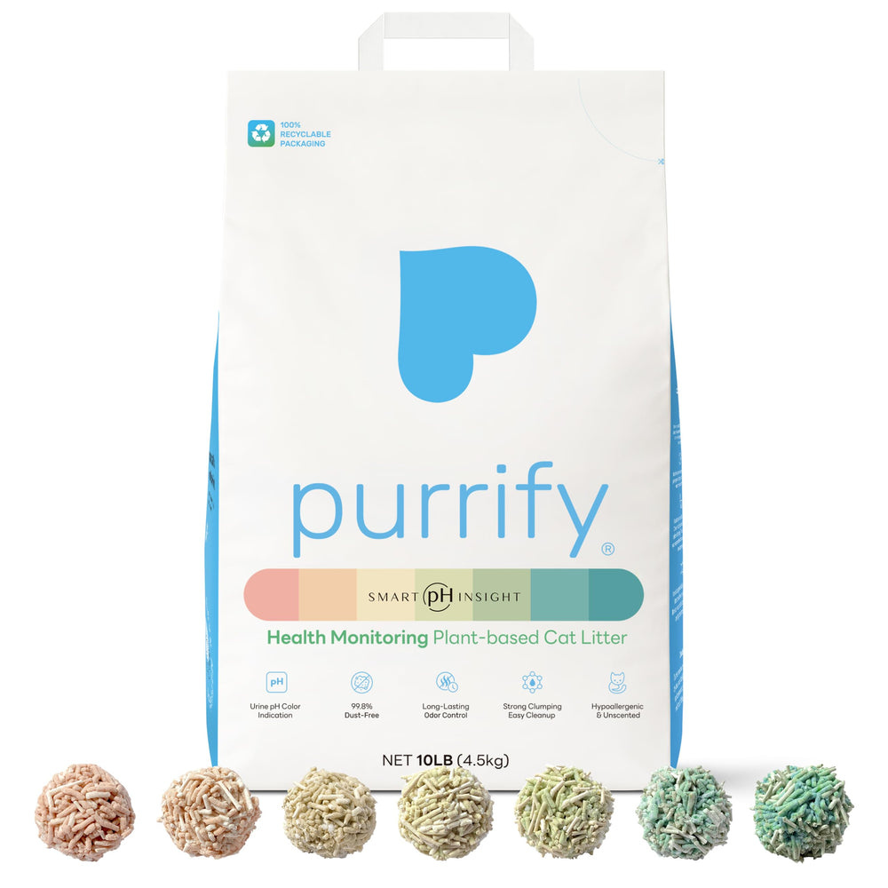 purrify paquet face avant montrant packaging FSC et bénéfice d'éco-conception