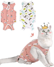 Purrpurrpets combinaison vue frontale protégeant plaies