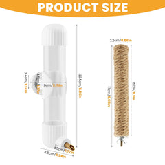QHANZIROER détail valve aiguille en cuivre pour distribution propre