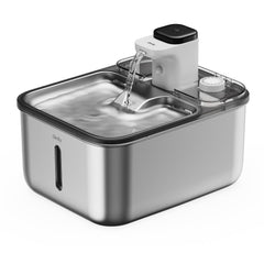 Qinliy fontaine face avant en acier inoxydable, design durable pour hygiène