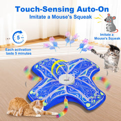 Qraxond gros plan sur la queue en peluche cachée, texture attirante pour chasser