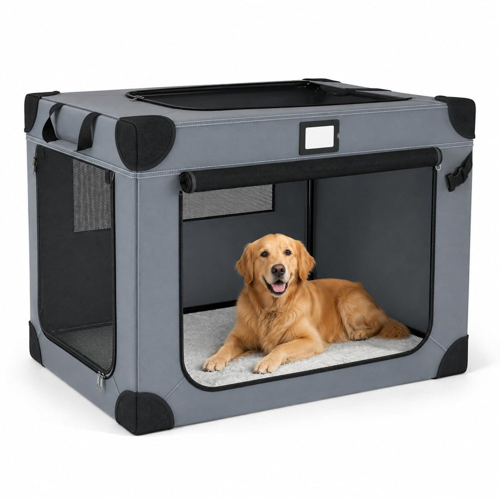 QUIBBLICK cage pliable face avant montrant accès facile et sécurité