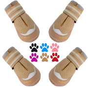 QUMY bottines packaging avant montrant design et tailles, protection immédiate
