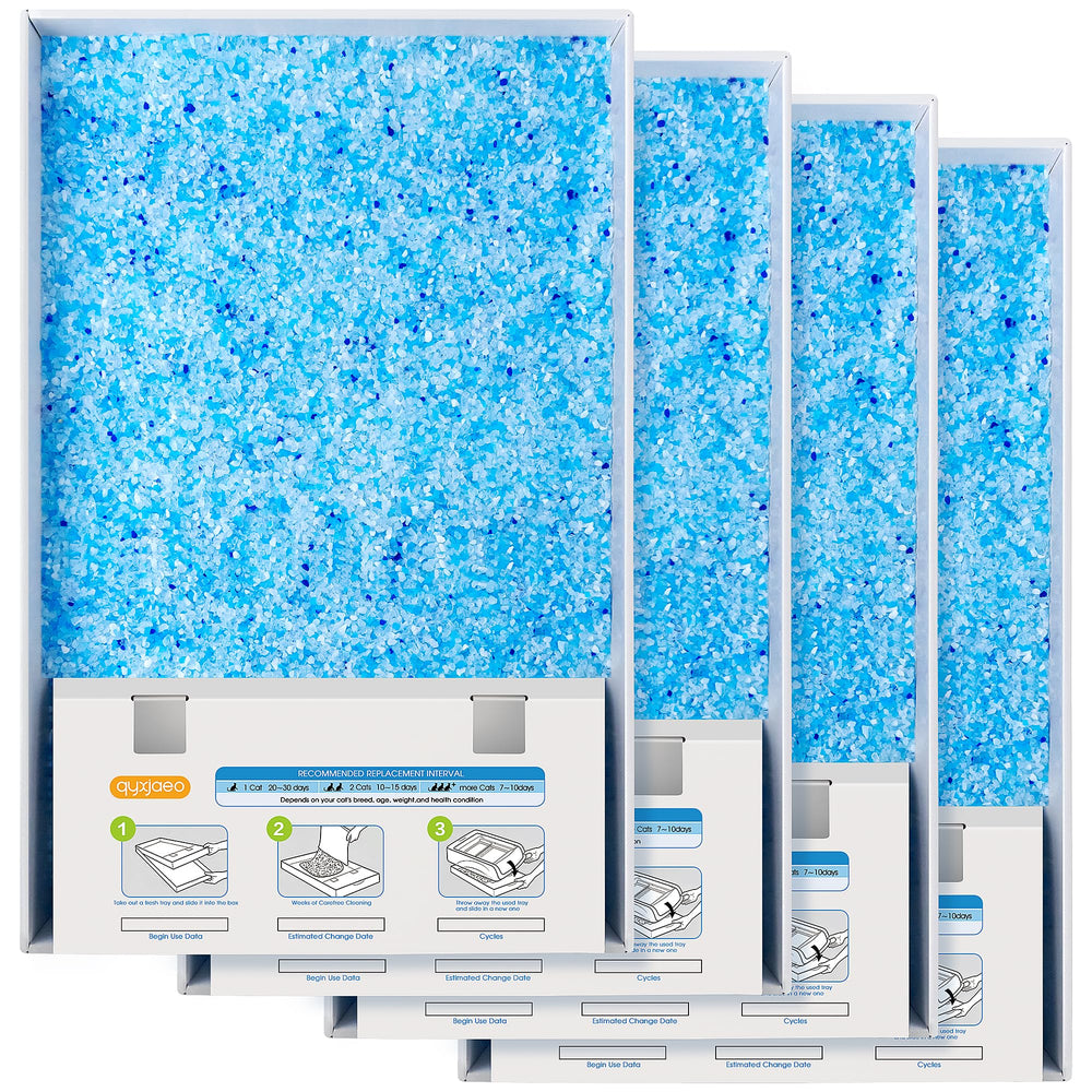 QYXJAEO packaging avant montrant couleur bleue et informations produit, facilite le choix